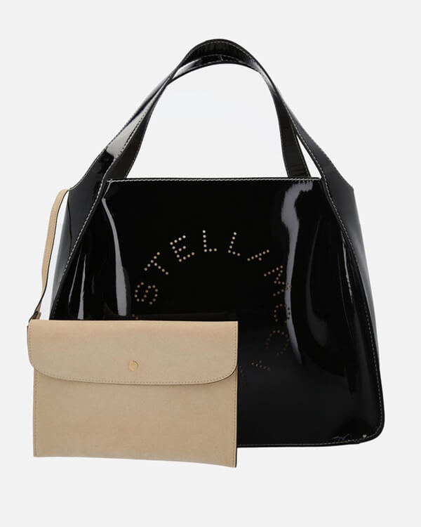 ステラマッカートニースーパーコピー STELLA MCCARTNEY パテントAlter Nappaステラロゴトート