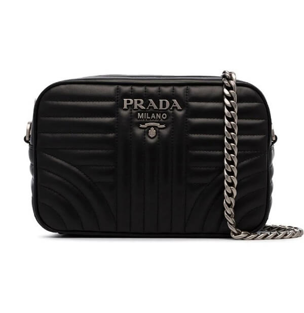 2019新作素敵 PRADA プラダスーパーコピー★Diagrammeキルトレザーチェーンバッグ