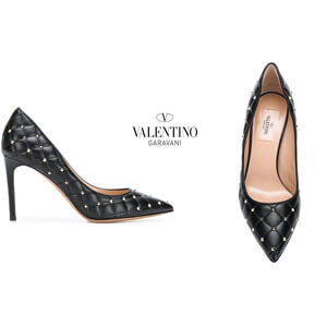 19AW VALENTINO(ヴァレンティノ)ロックスタッズ レザーパンプス