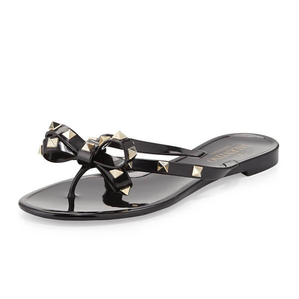 VALENTINOヴァレンティノ 16SS ROCKSTUD SANDAL サンダル BLACK