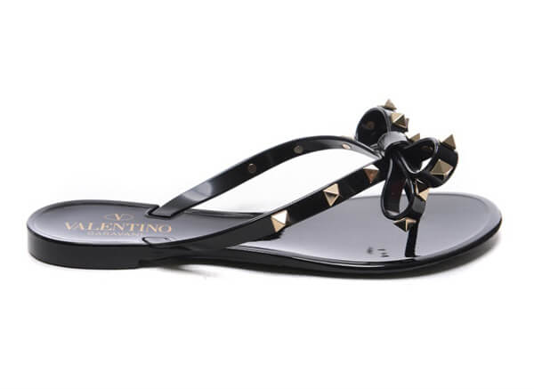 VALENTINOヴァレンティノ 16SS ROCKSTUD SANDAL サンダル BLACK