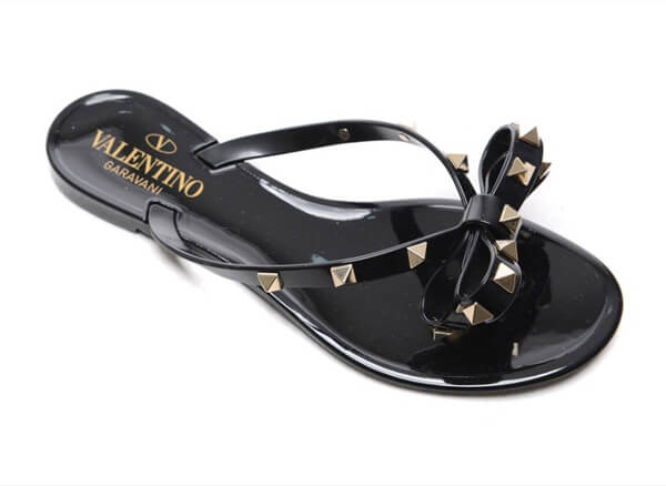 VALENTINOヴァレンティノ 16SS ROCKSTUD SANDAL サンダル BLACK