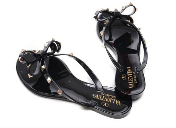 VALENTINOヴァレンティノ 16SS ROCKSTUD SANDAL サンダル BLACK