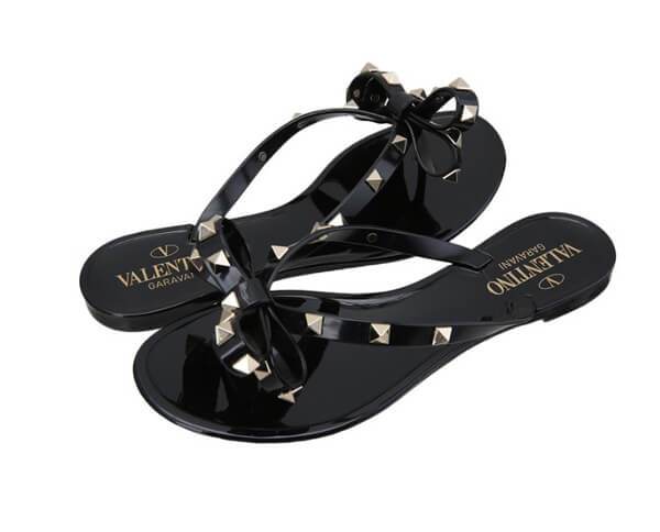 VALENTINOヴァレンティノ 16SS ROCKSTUD SANDAL サンダル BLACK