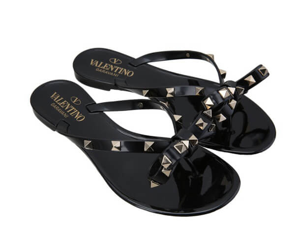 VALENTINOヴァレンティノ 16SS ROCKSTUD SANDAL サンダル BLACK