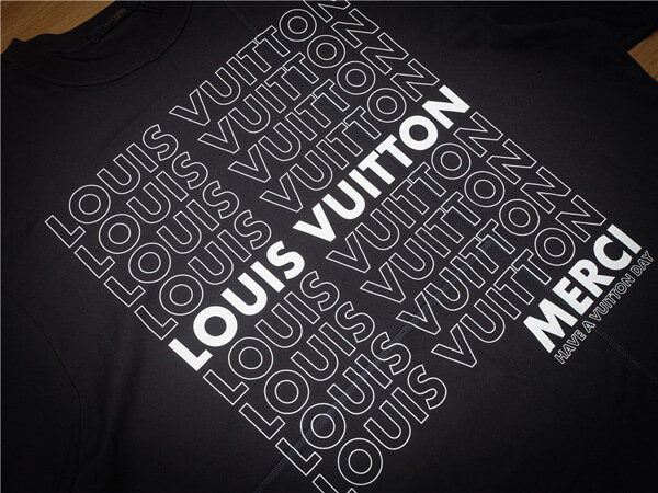 ルイヴィトン アップサイドダウン・LV・Tシャツ 1A46UI