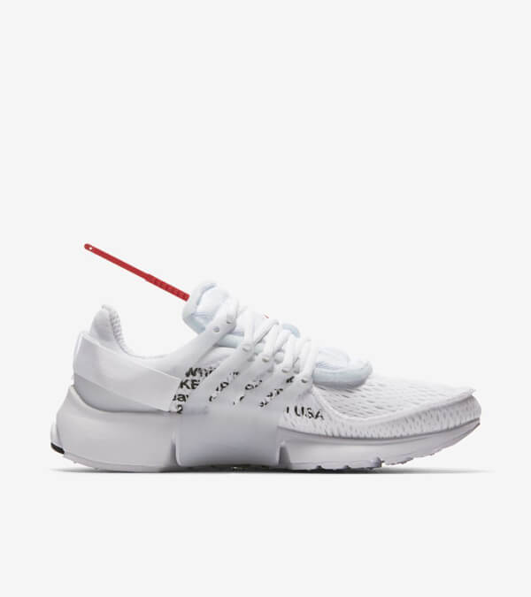 the ten OFF-WHITE ナイキAIR PRESTO V2 AA3830-100