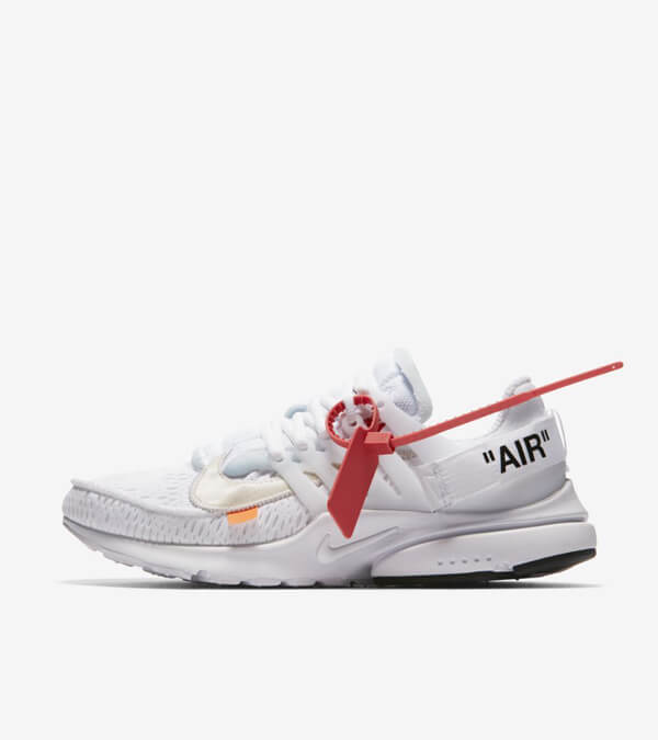 the ten OFF-WHITE ナイキAIR PRESTO V2 AA3830-100