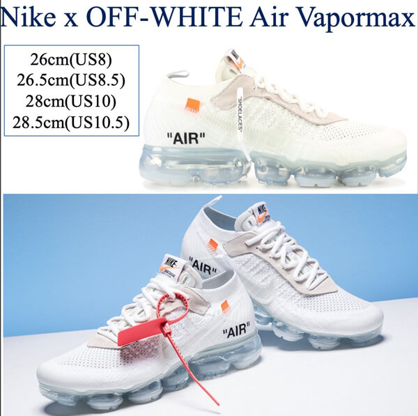 すぐ届く！[ナイキ x OFF WHITE] スーパーコピー 話題のコラボ!! Air ヴェイパーマックス The Ten