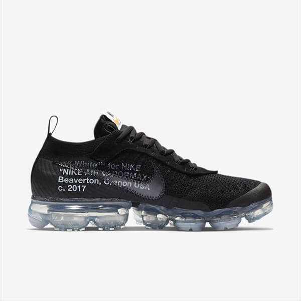 安心の返品対応可！OFF-WHITE × ナイキスーパーコピー Air Vapor Max Black ヴェイパーマックス