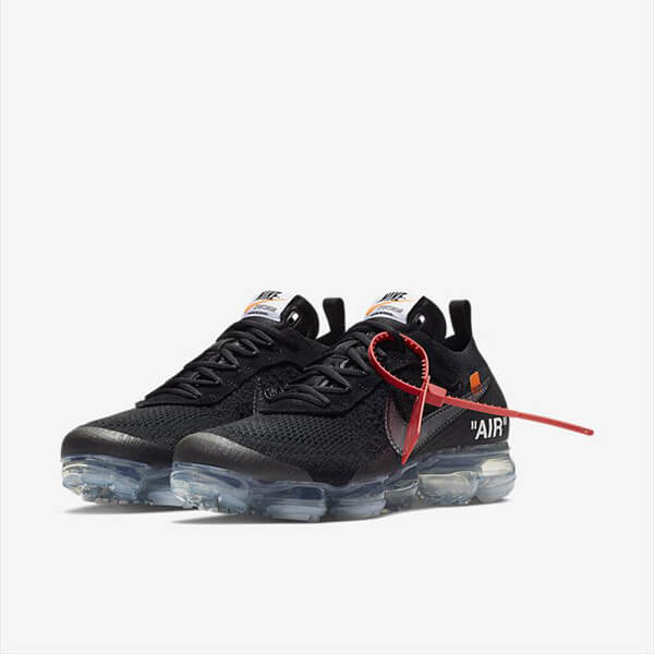 安心の返品対応可！OFF-WHITE × ナイキスーパーコピー Air Vapor Max Black ヴェイパーマックス