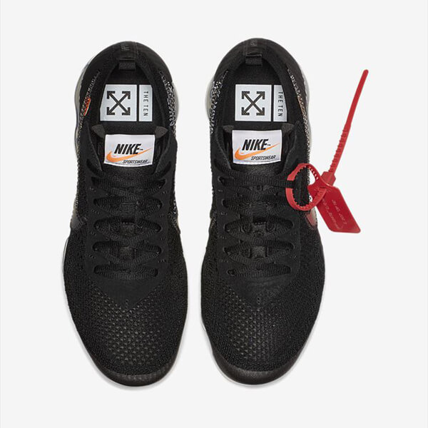 安心の返品対応可！OFF-WHITE × ナイキスーパーコピー Air Vapor Max Black ヴェイパーマックス