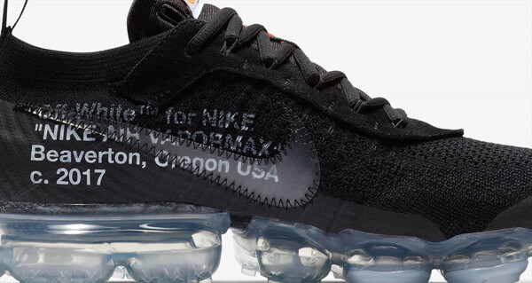 安心の返品対応可！OFF-WHITE × ナイキスーパーコピー Air Vapor Max Black ヴェイパーマックス