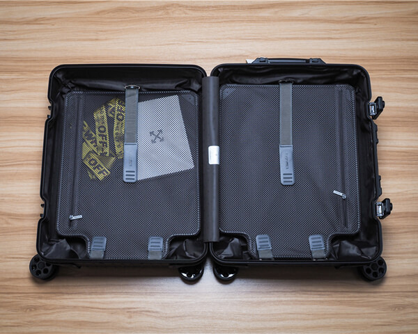 【大人気】OffWhite x RIMOWA コラボ キャリーバッグ BLACK Personal OW