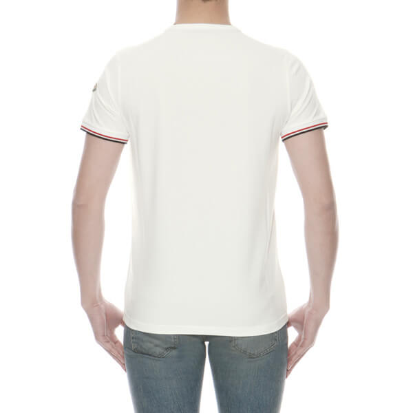 モンクレール MONCLER Tシャツ メンズ 8019900 87296 004 半袖Tシャツ WHITE ホワイト