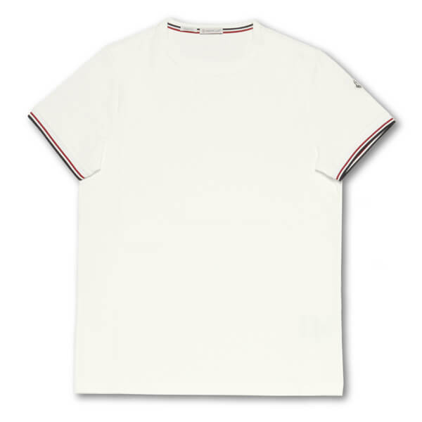 モンクレール MONCLER Tシャツ メンズ 8019900 87296 004 半袖Tシャツ WHITE ホワイト