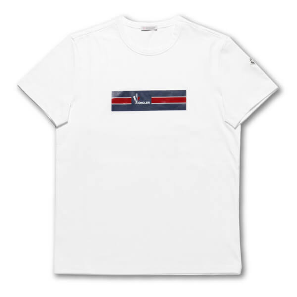 モンクレール MONCLER Tシャツ メンズ 8037150 8390T 001 半袖Tシャツ WHITE ホワイト