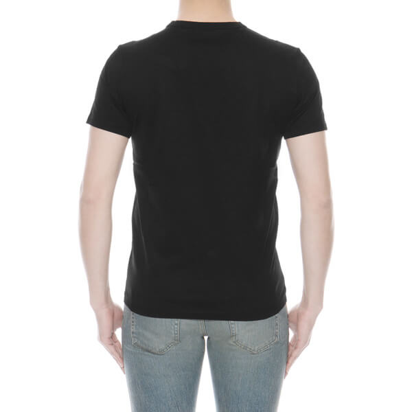 モンクレール MONCLER Tシャツ メンズ 8045350 8390Y 999 半袖Tシャツ BLACK ブラック