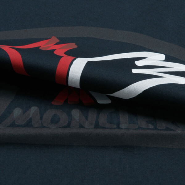 モンクレール MONCLER Tシャツ メンズ 8037850 8390Y 773 半袖Tシャツ NAVY ダークブルー