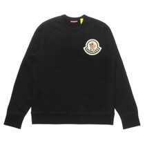 モンクレール MONCLER スウェット メンズ 8042300 80985 999 長袖スウェット BLACK ブラック