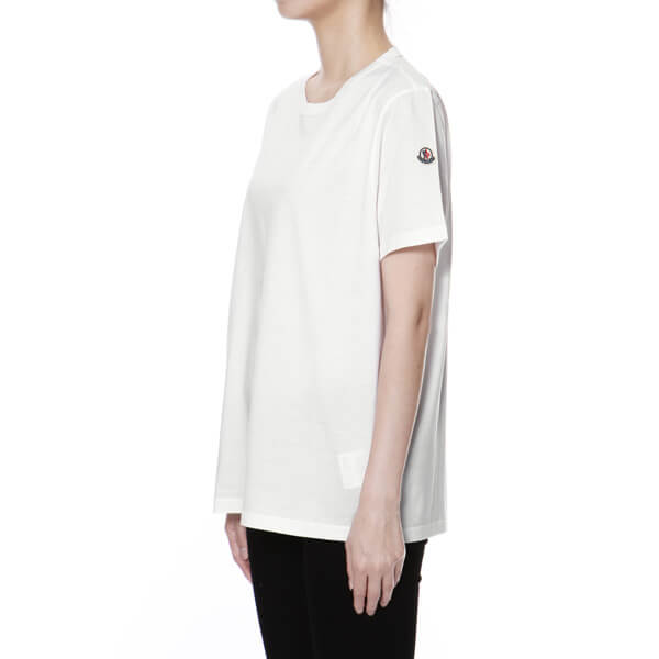 モンクレール MONCLER Tシャツ レディース 8083400 8390X 001 半袖Tシャツ WHITE ホワイト