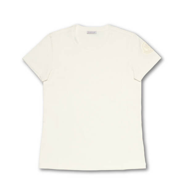 モンクレール MONCLER Tシャツ レディース 8086261 V8002 035 半袖Tシャツ WHITE ホワイト