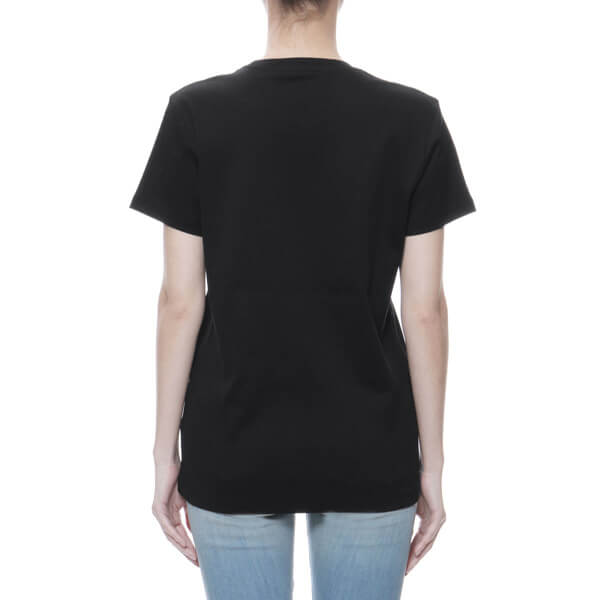 モンクレール MONCLER Tシャツ レディース 8059200 8391N 999 半袖Tシャツ BLACK ブラック