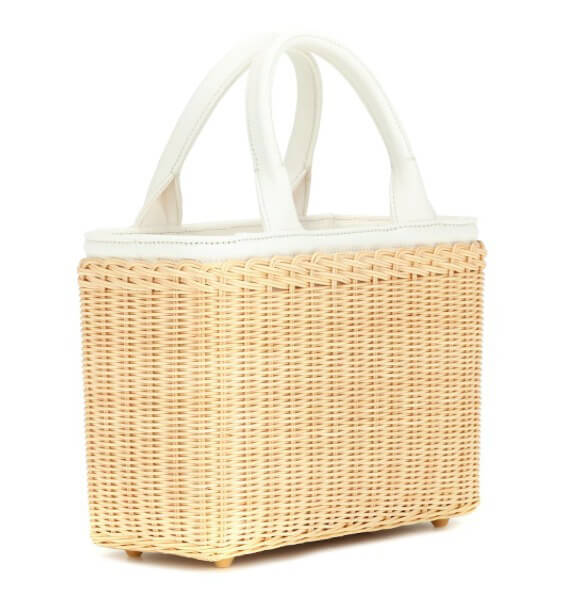 完売人気 プラダ カゴバッグ コピー Wicker and Canvas bag ニューヨーク女性にも大人気!!!!