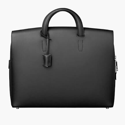 エルメス　 Cityhall 38 briefcase☆noir・veau Sombrero