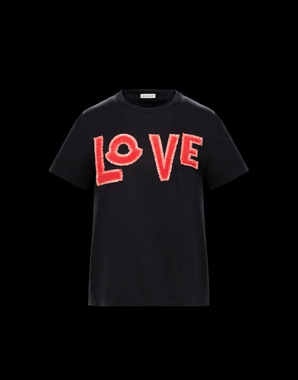 19SS☆モンクレールスーパーコピー MONCLER GENIUS1952 LOVE Tシャツ80596008390X