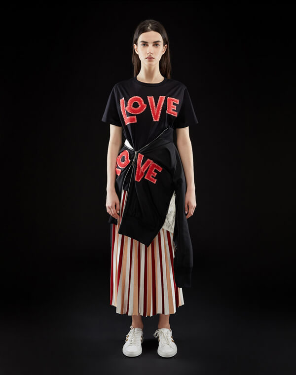 19SS☆モンクレールスーパーコピー MONCLER GENIUS1952 LOVE Tシャツ80596008390X