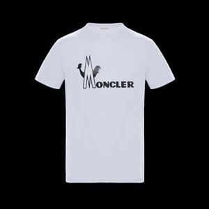 希少★モンクレールスーパーコピー MONCLER★コックM ロゴTシャツ