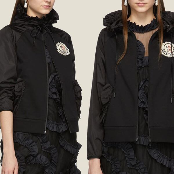 MONCLER Genius x Simone Rocha フリルパーカー