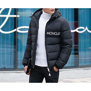 【関税負担】 MONCLER LOGO PADDED JACKET