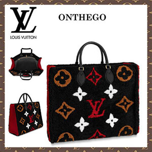 秋冬新作   ルイヴィトン偽物 19AW LV ONTHEGO オンザゴー モコモコバッグ TEDDY M55421