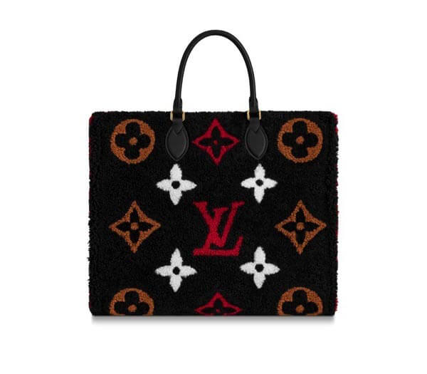 秋冬新作   ルイヴィトン偽物 19AW LV ONTHEGO オンザゴー モコモコバッグ TEDDY M55421