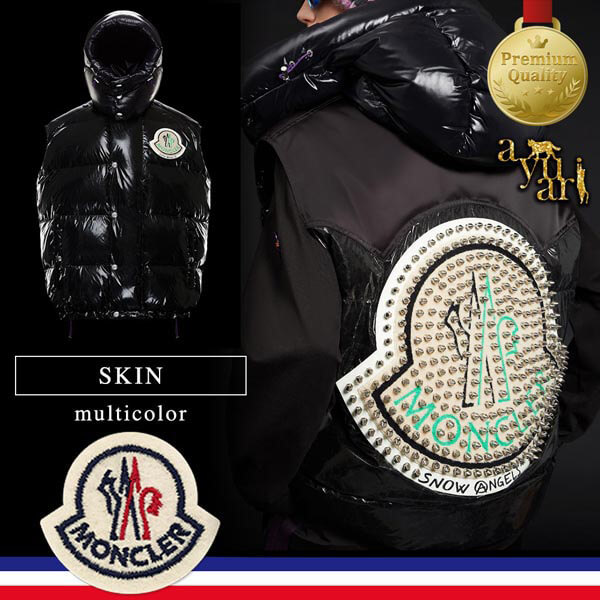 19AW《MONCLER モンクレールスーパーコピー》8 MONCLER PALM ANGELS★SKIN ダウンベスト