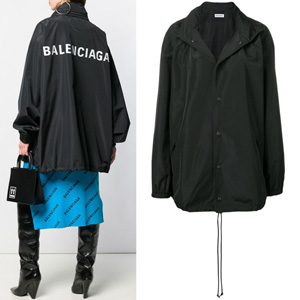 人気商品☆関税送料込☆バレンシアガ(バレンシアガ)19-20AW BL066 HOODED WINDBREAKER 556168TYD361000