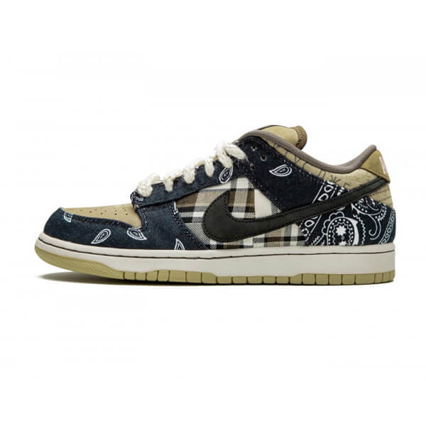 入手困難！お洒落に♪travis dunk 偽物 ナイキ スーパーコピー SB Dunk Low Travis Scott (Special Box)コラボ CT5053-001