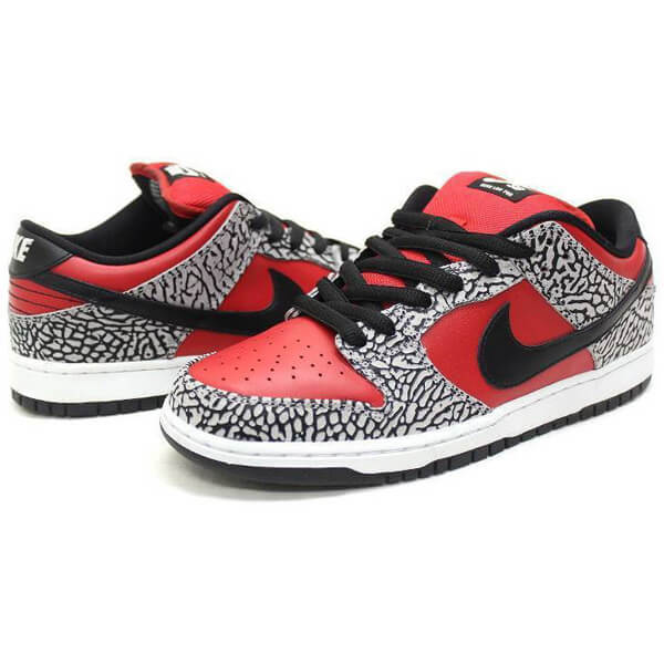 注目度抜群！ナイキSB Dunk Low Premium Red Cement AW 12 2012 【スーパーコピー】