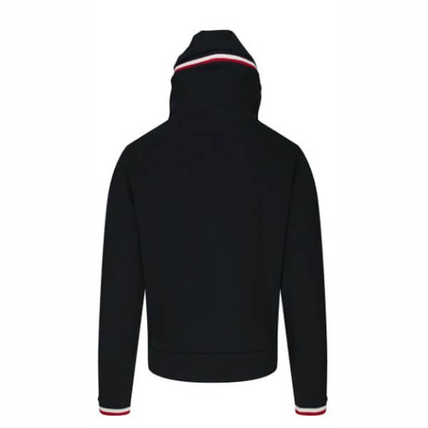 ◆MONCLER モンクレール 偽物 パーカー◆袖ロゴ付き ジップアップ 0918G74200V8007778