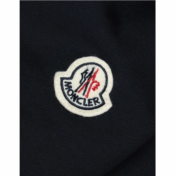 ◆MONCLER モンクレール 偽物 パーカー◆袖ロゴ付き ジップアップ 0918G74200V8007778