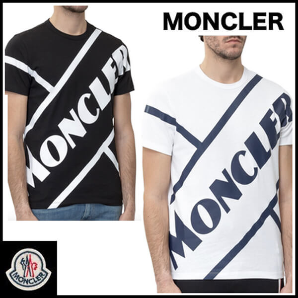 MONCLER モンクレール 偽物  Tシャツ プリント 3色展開