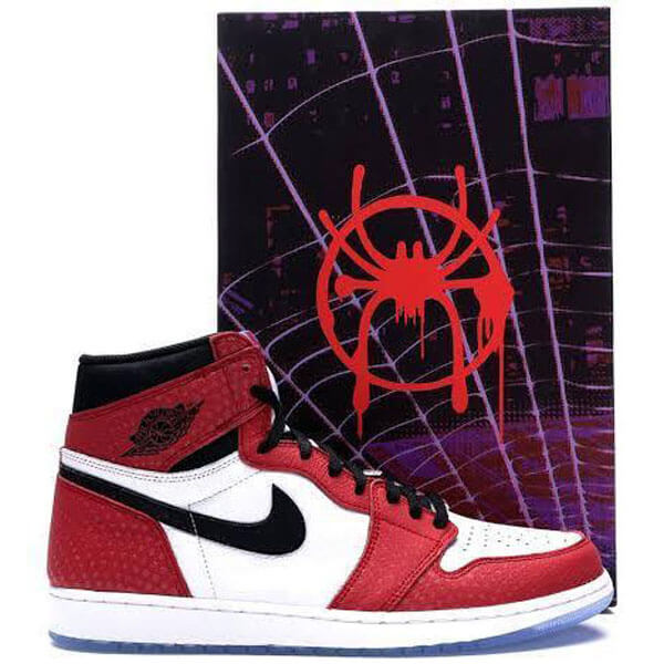 超入手困難限定ｺﾗﾎﾞ激ﾚｱ! ナイキ Air Jordan 1 High Spider-Man