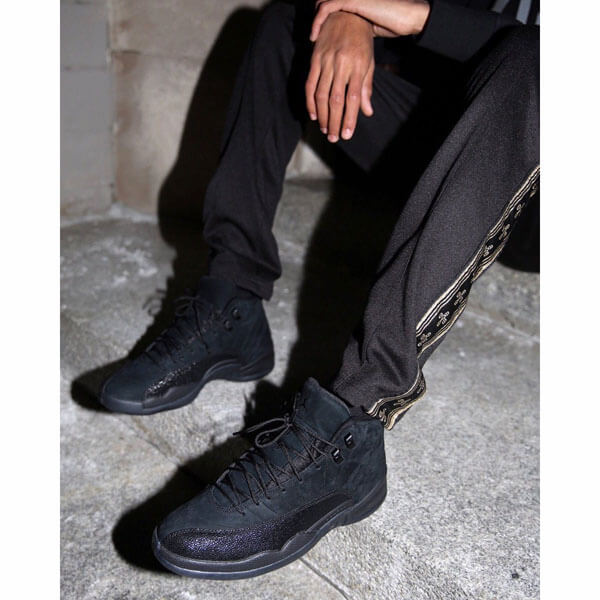 ナイキ スニーカー スーパーコピー エアジョーダン ナイキAir Jordan 12 Retro OVO Black ナイキ エアジョーダン12 873864-032