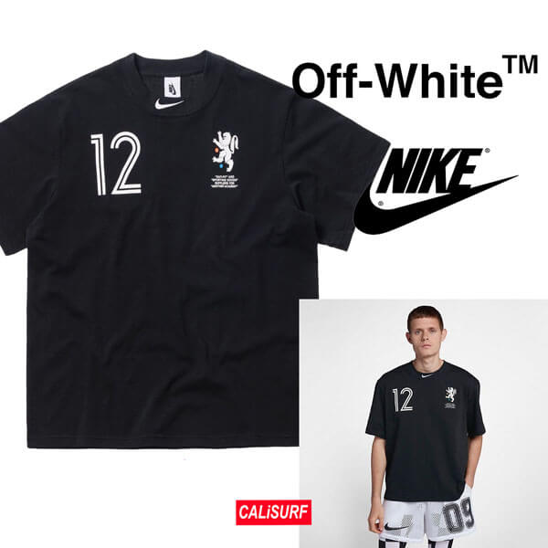 【激レアアイテム】ナイキ オフホワイト Tシャツ コピー ナイキ Lab x Off White コラボ TEE/black