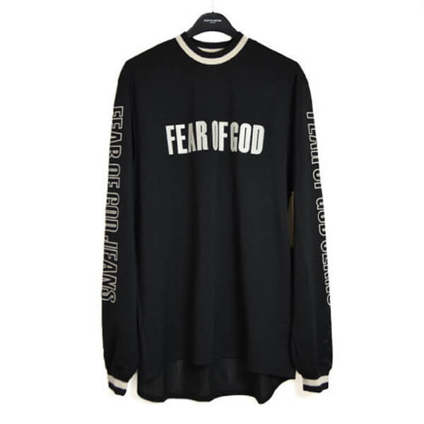 Fear of God クラシックロゴ ロングスリーブ Tシャツ MESH MOTOCROSS JERSEY