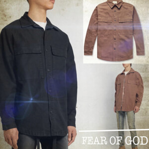 新着★FEAR OF GOD★コットンキャンバスシャツジャケット 全2色