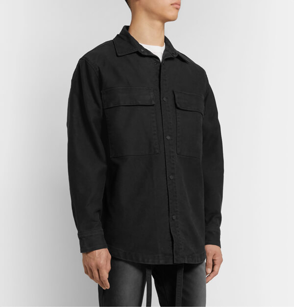 新着★FEAR OF GOD★コットンキャンバスシャツジャケット 全2色