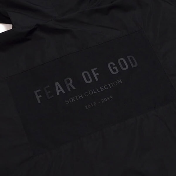 【FEAR OF GOD】 NYLON FULL ZIP HOODIE【即発送】